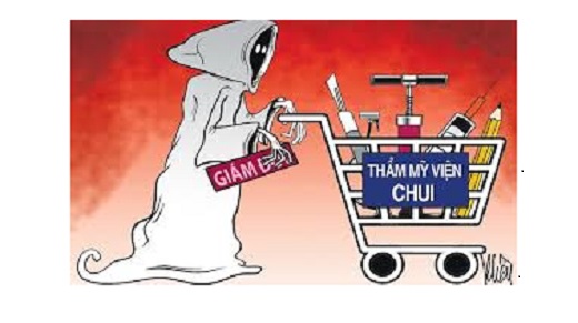 Thẩm mỹ viện hoạt động trái phép