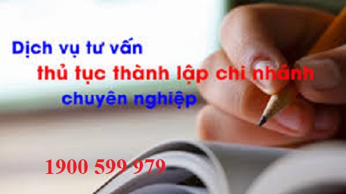 Thủ tục thành lập chi nhánh