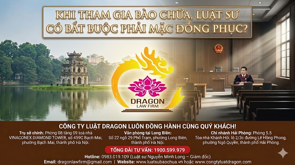 Khi tham gia bào chữa luật sư có nắt buộc phải mặc đồng phục?