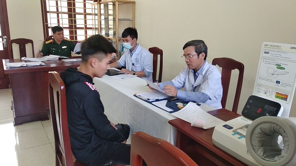 Khám nghĩa vụ quân sự mấy lần