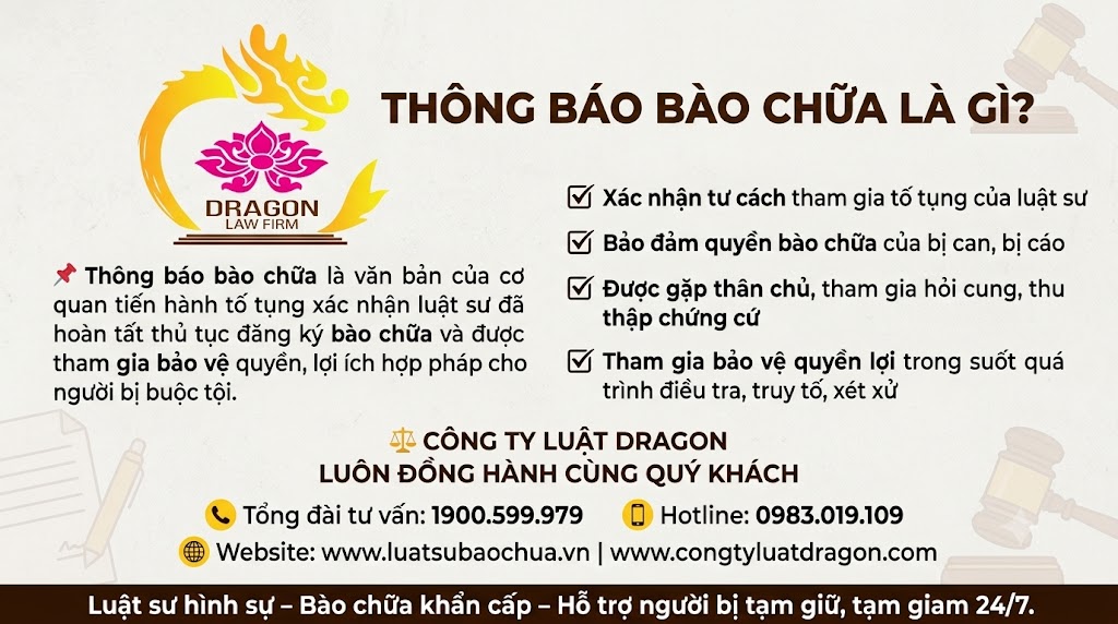 Nếu sau 3 ngày luật sư chưa được cấp thông báo bào chữa thì phải làm gì?