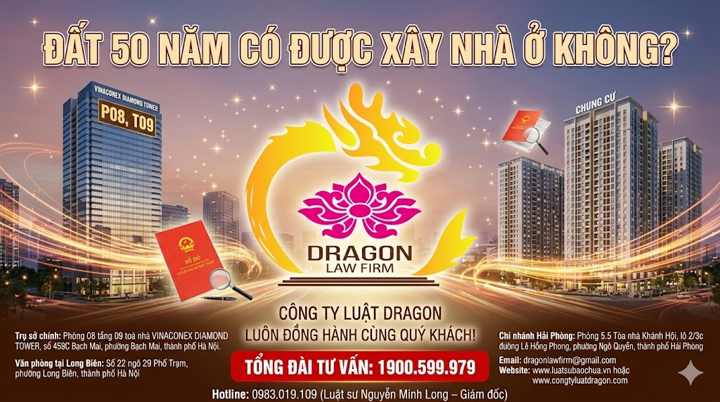 Đất 50 năm có được xây nhà ở không?