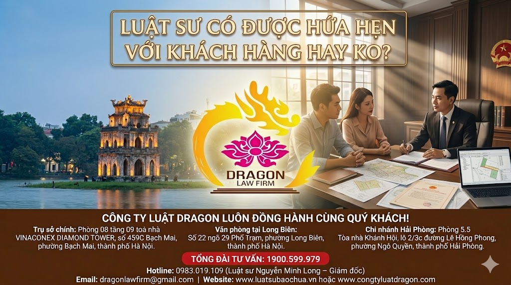 Luật sư có được hứa hẹn với khách hàng hay không?