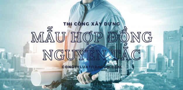 Mẫu hợp đồng nguyên tắc