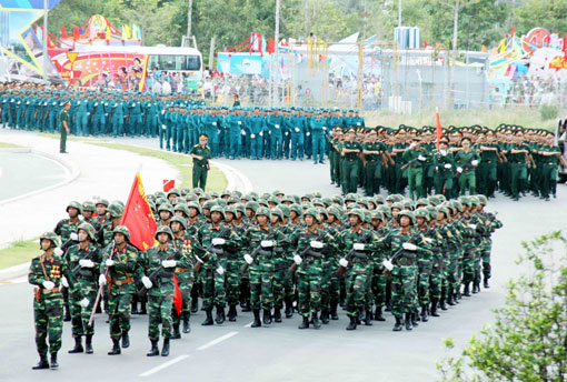 Hình ảnh về đơn vị vũ trang tại lực lượng vũ trang nhân dân.