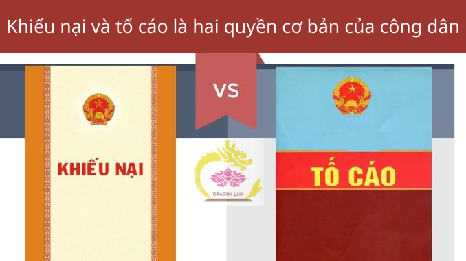 Sự khác nhau giữa khiếu nại và tố cáo