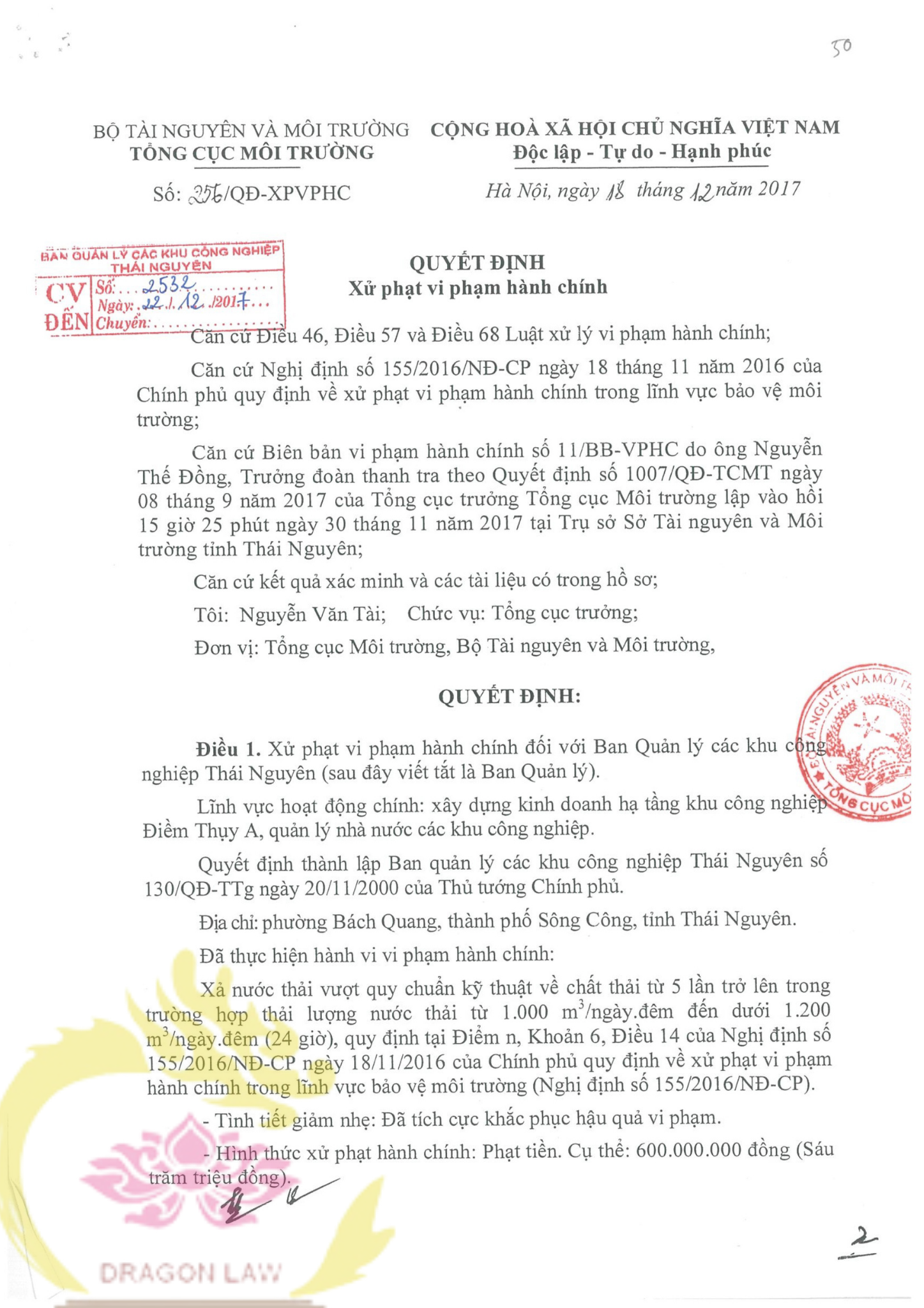 Thời hạn lập biên bản vi phạm hành chính