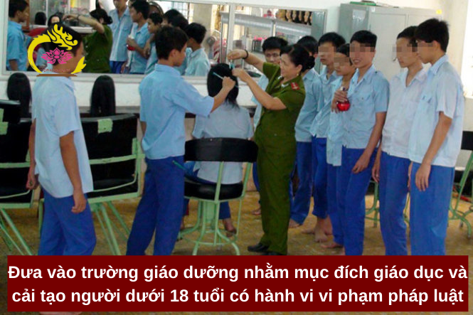 Điều kiện đưa vào trường giáo dưỡng