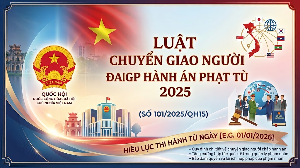 Luật Chuyển giao người đang chấp hành án phạt tù 2025, số 101/2025/QH15