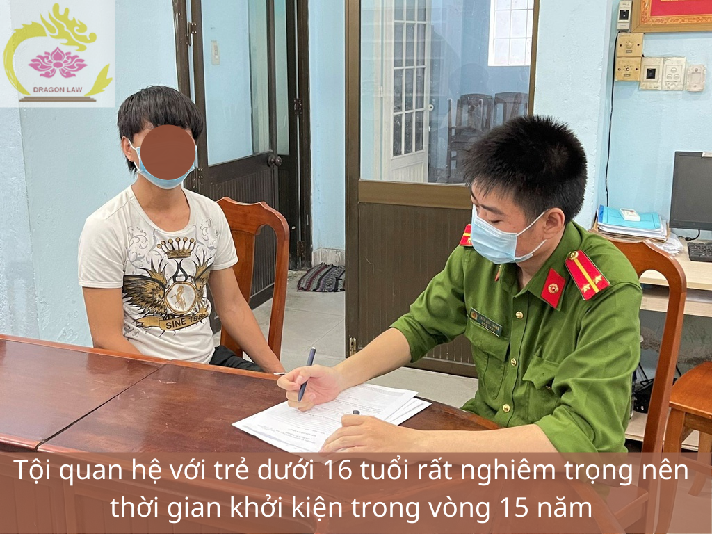 Quan hệ với trẻ dưới 16 tuổi tự nguyện có bị truy tố hình sự không?