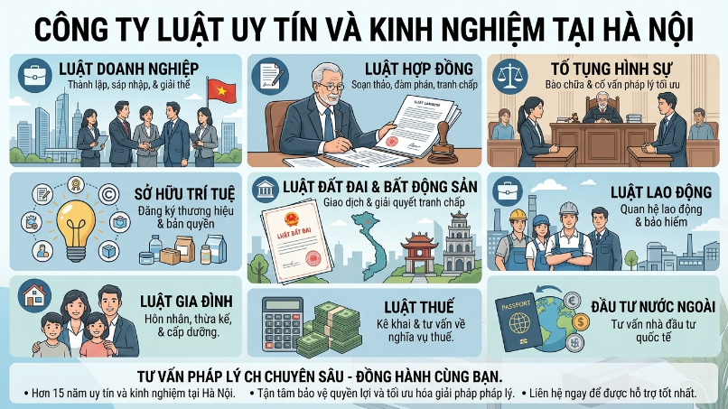 Công ty luật sư nhiều kinh nghiệm tại Hà Nội: Vì sao Công ty Luật Dragon được nhiều khách hàng lựa chọn?