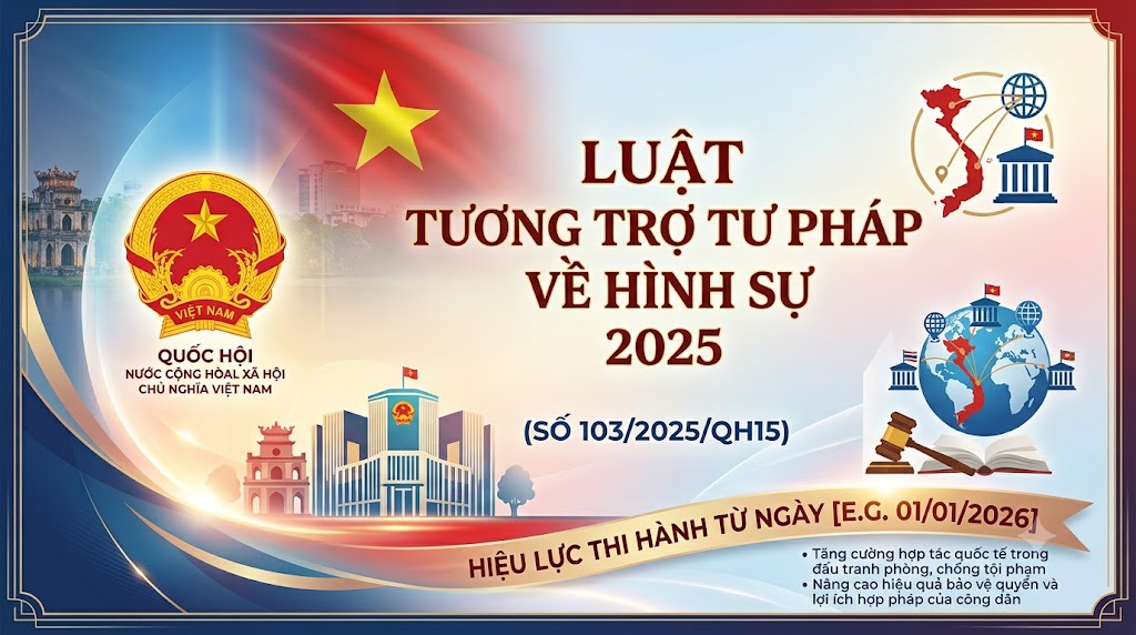 Luật Tương trợ tư pháp về hình sự 2025, số 103/2025/QH15