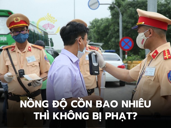 [Giải đáp] Nồng độ cồn bao nhiêu thì không bị phạt?